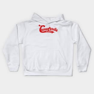 Defunct Pittsburgh Crawfords Baseball Team Kids Hoodie